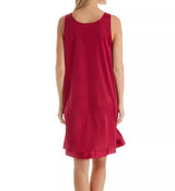Nylon Tricot Sleeveless Short Knee Length Nightgown