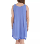 Nylon Tricot Sleeveless Short Knee Length Nightgown
