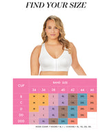 FULLY® Seamless Wireless Full Coverage Bra with Front Closure
