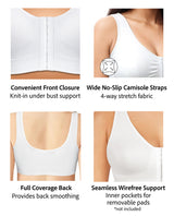 FULLY® Seamless Wireless Full Coverage Bra with Front Closure