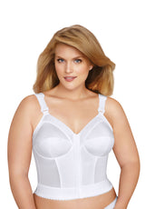 Fully® Slimming Wireless Back & Posture Support Longline Bra with Front Closure