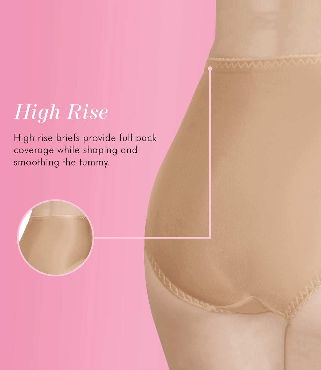 Form Flex® Single Light Control Satin Shaping Panty – Exquisite Form