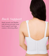FULLY® Back Close Wirefree Longline Bra