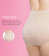 Exquisite Form® 2-Pack Floral Jacquard Shaping Panties