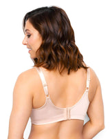 Fully® Slimming Wireless Full-Coverage Bra with Back Closure & Lace