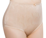 Floral Jacquard Slimming Body Shaper Panties, Medium Control, 2-Pack