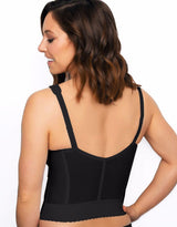 Fully® Slimming Wireless Back & Posture Support Longline Bra with Front Closure