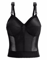 FULLY® Back Close Wirefree Longline Bra