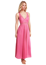NEW STYLE - Sleeveless Long Gown with Stretch Lace