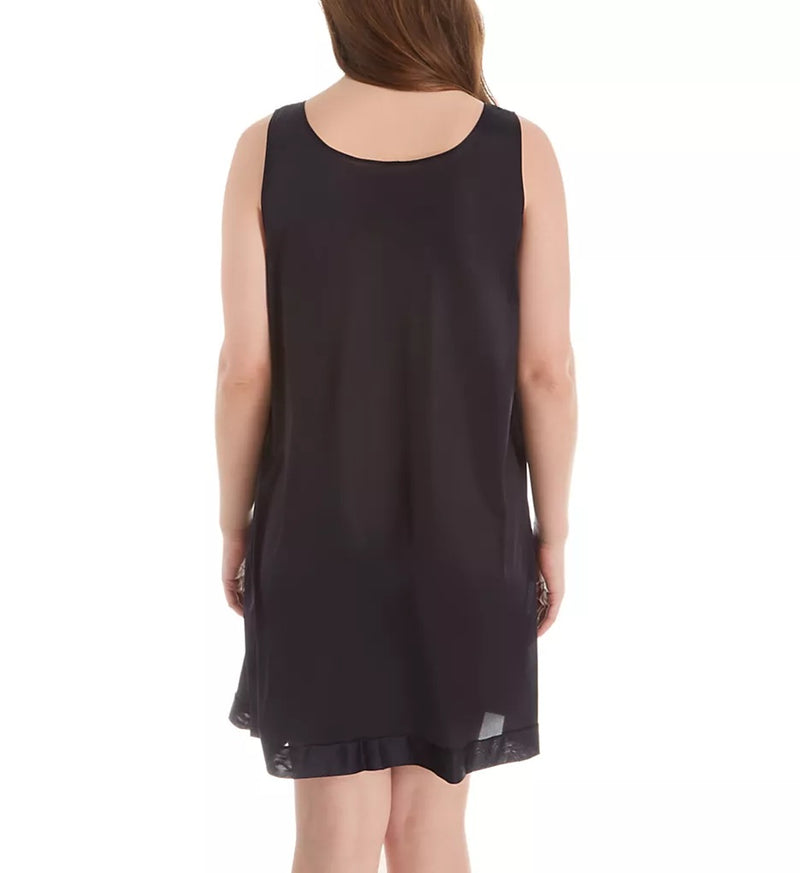 Nylon Tricot Sleeveless Short Knee Length Nightgown