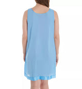 Nylon Tricot Sleeveless Short Knee Length Nightgown