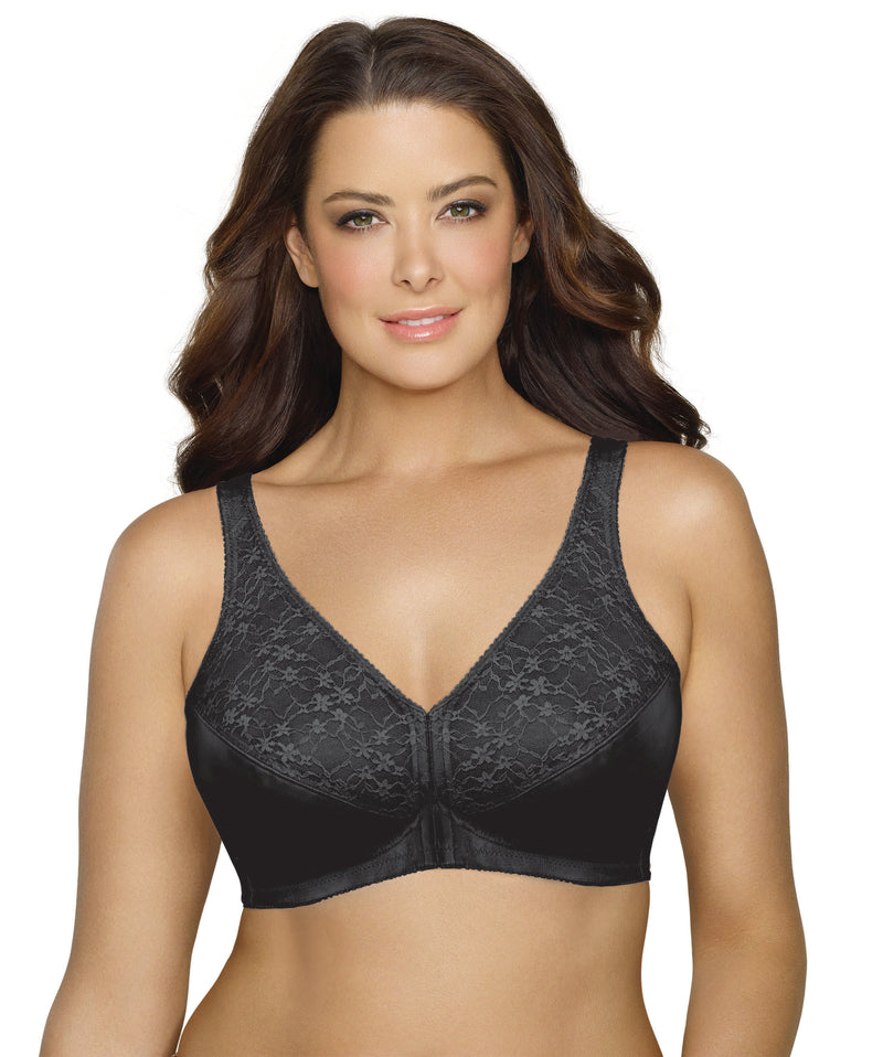 Fully® Lace Wireless Back & Posture Support Bra with Front Closure