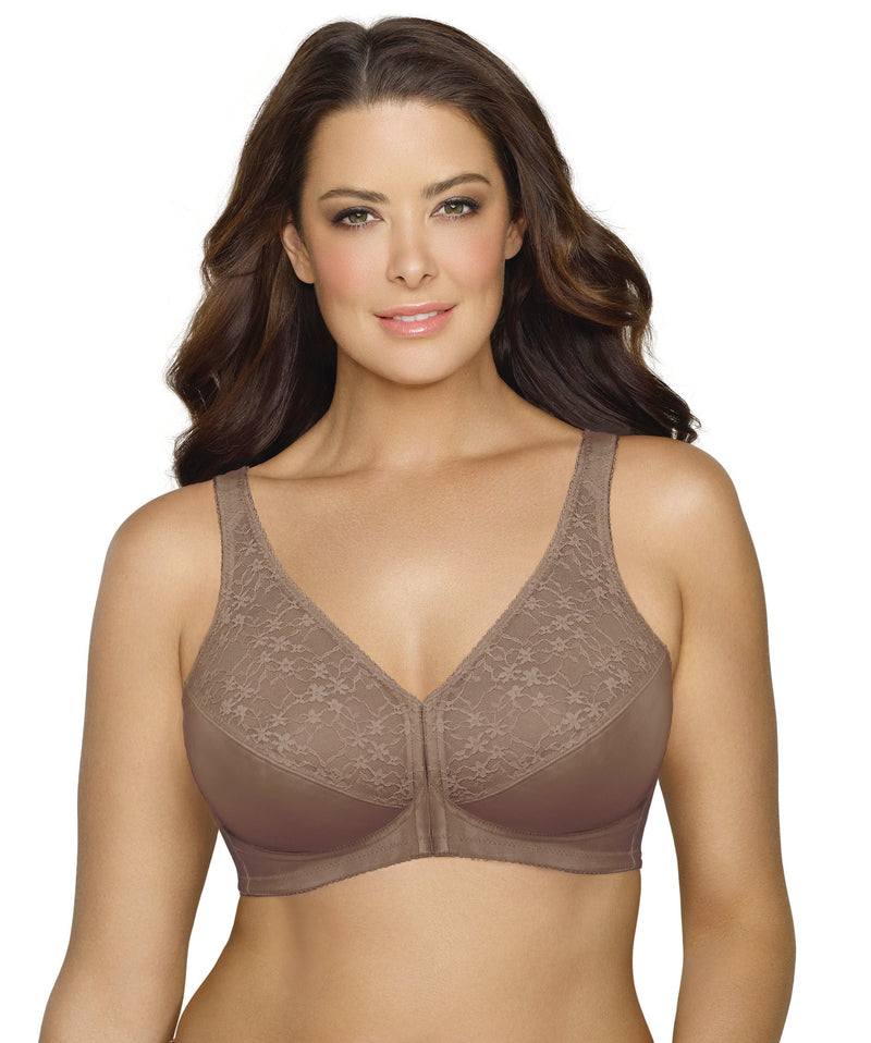 Fully® Lace Wireless Back & Posture Support Bra with Front Closure