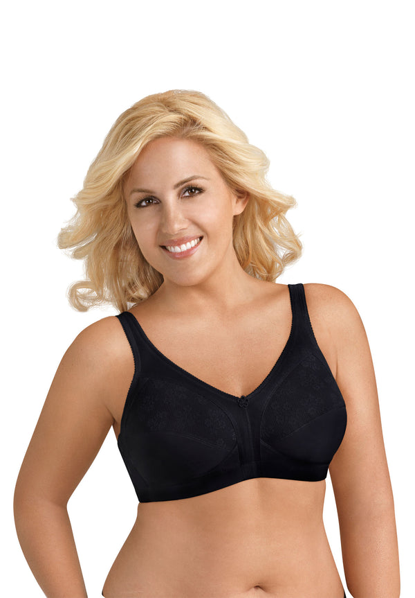 Fully® Slimming Wireless Full-Coverage Bra with Back Closure & Lace