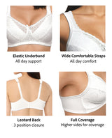 Fully® Wireless Full Coverage Comfort Lace Bra