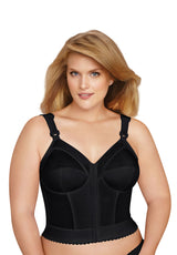 Fully® Slimming Wireless Back & Posture Support Longline Bra with Front Closure
