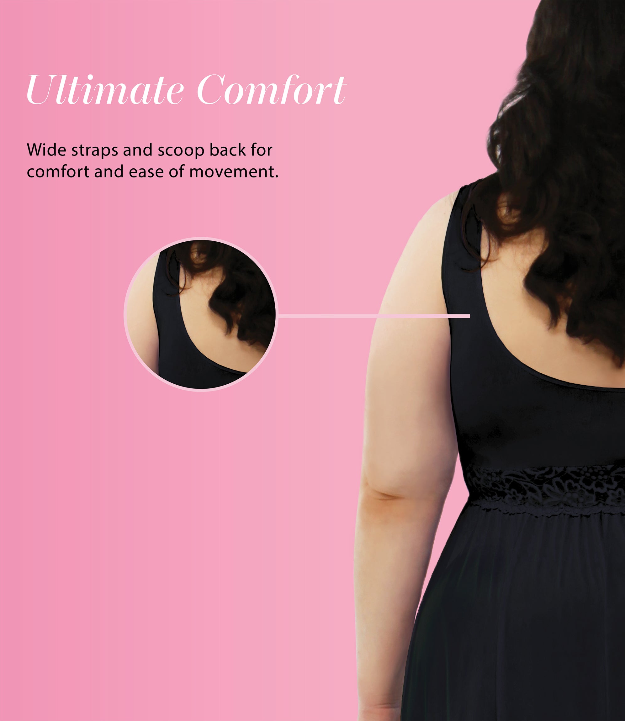 Sleeveless Long Gown with Plunging V Neck Coral main image 0