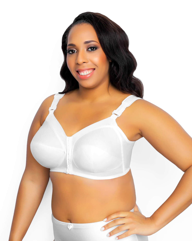 Exquisite Form 5100565 FULLY Lace Wireless Back & Posture Support Bra with  Front Closure, White, 38DD : Buy Online at Best Price in KSA - Souq is now  : Fashion