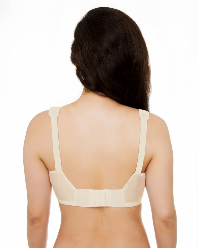  Exquisite Form FULLY Soft Cup Bra, Wire-Free, Embroidered Mesh  #5100514 : Clothing, Shoes & Jewelry