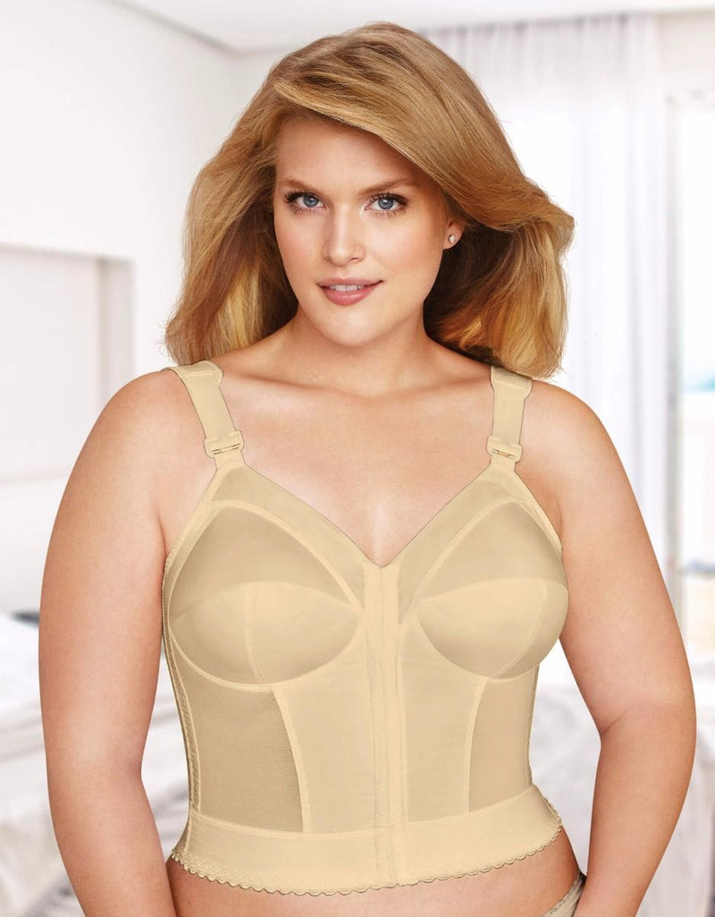Exquisite Form Fully® Back Close Wirefree Longline Bra - STYLE 5107532 