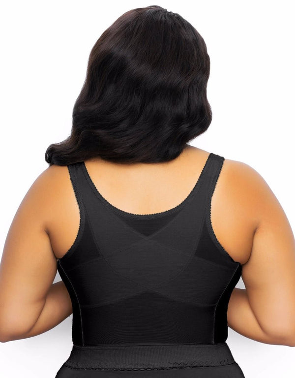 FULLY® Front Close Wirefree Longline Posture Bra with Lace