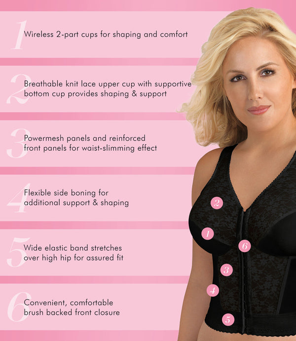 FULLY® Seamless Wireless Full Coverage Bra with Front Closure