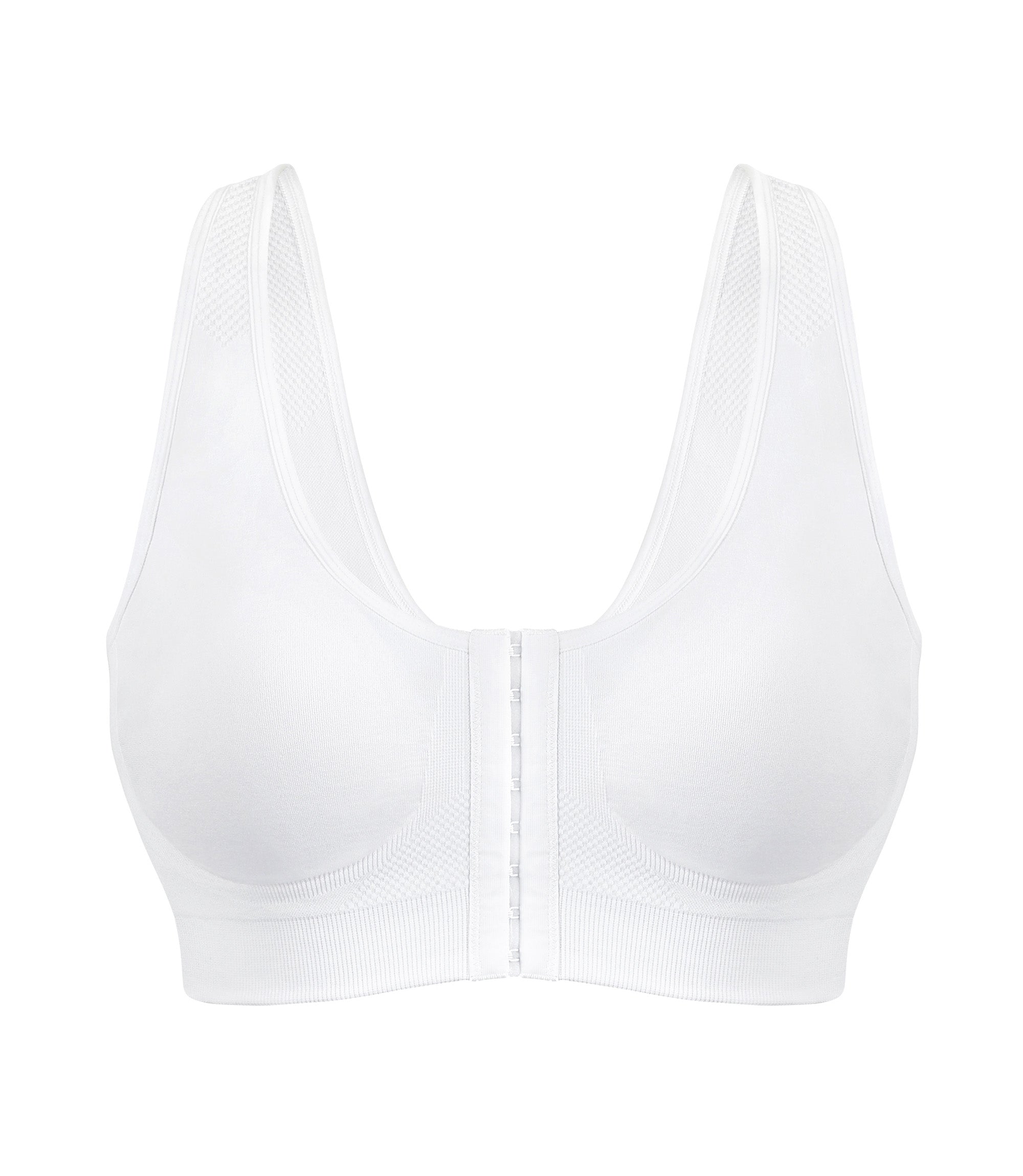 FULLY® Seamless Wireless Full Coverage Bra with Front Closure ...